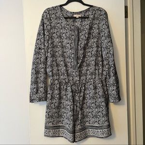 JCrew Romper Navy Blue Size 8